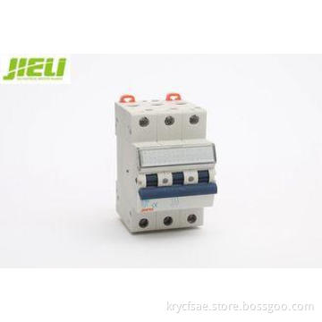 Silver Overload Short GWS 3 phase circuit breaker MCB Curre